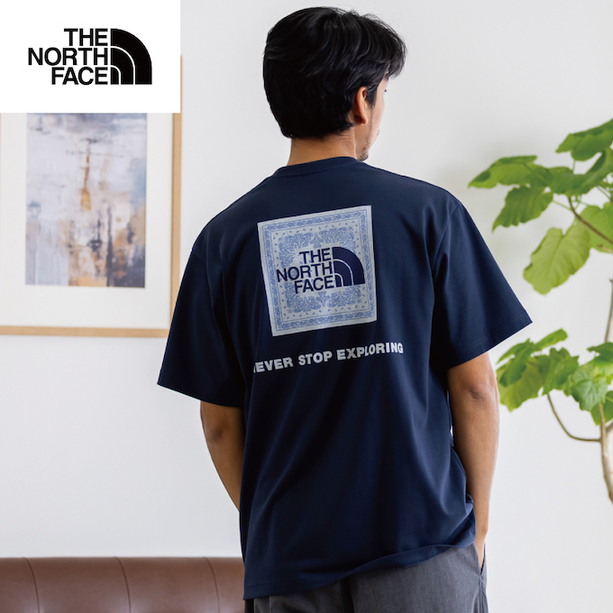 Tシャツ 半袖 SS BD SQAR LOGO T ショートスリーブバンダナスクエア