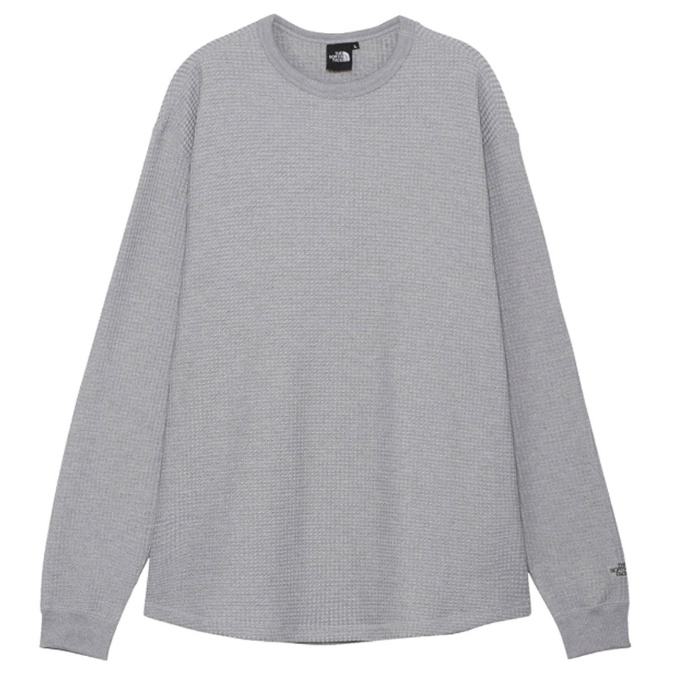 Tシャツ 長袖 ロングスリーブウォームワッフルクルー NT62436 Z
