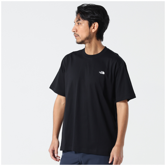 Tシャツ 半袖 ショートスリーブフラッシュドライヌプシコットンティー