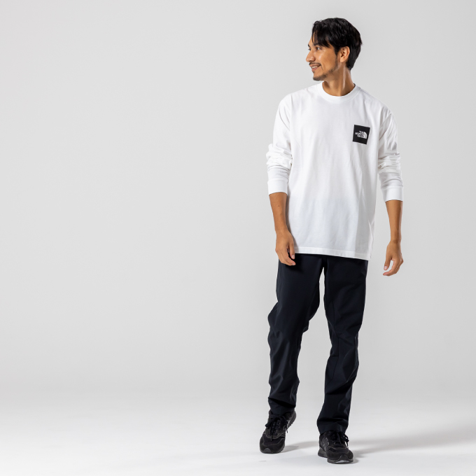 Tシャツ 長袖 L/S Square Logo Tee ロングスリーブスクエアロゴティー