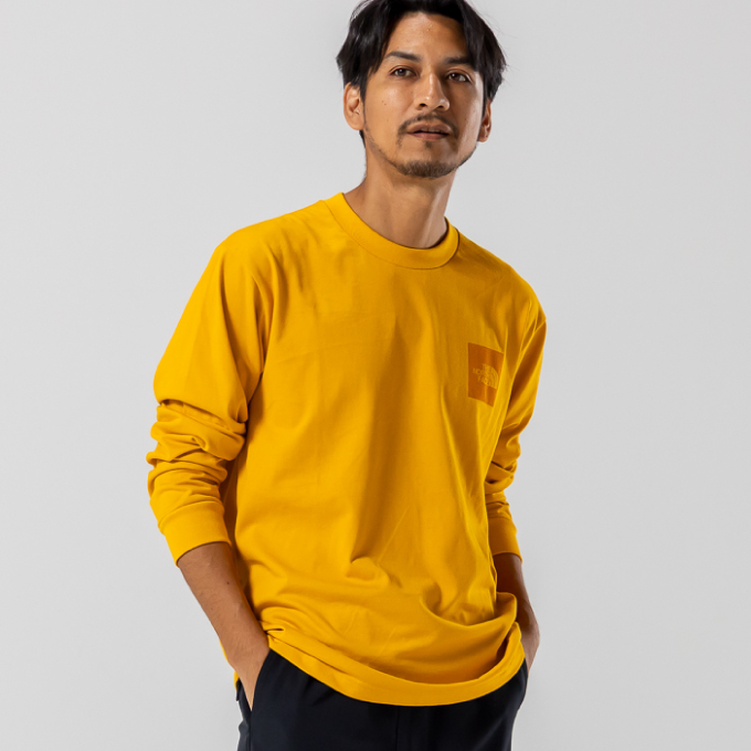 Tシャツ 長袖 L/S Square Logo Tee ロングスリーブスクエアロゴティー