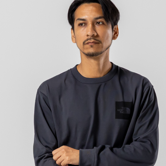 Tシャツ 長袖 L/S Square Logo Tee ロングスリーブスクエアロゴティー