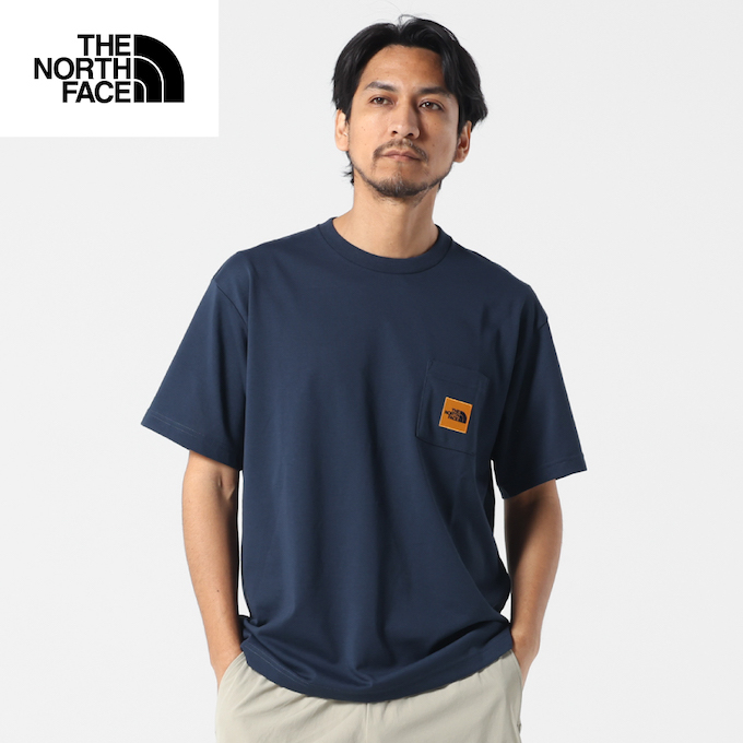 Tシャツ 半袖 ショートスリーブスクエアロゴポケットティー NT82541-UN