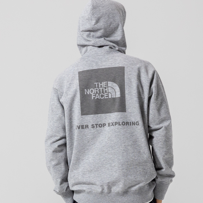 スウェットパーカー Back Square Logo Hoodie バックスクエア