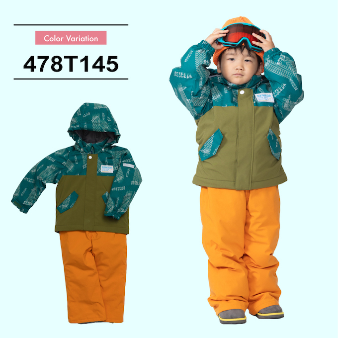 レセーダ(RESEEDA) スキーウェア 上下セット トドラースーツ RES57002