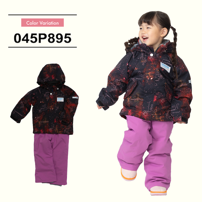 RESEEDA スキーウェア RESEEDA（レセーダ） ジュニア キッズ 子供 スキー ウェア上下セット
