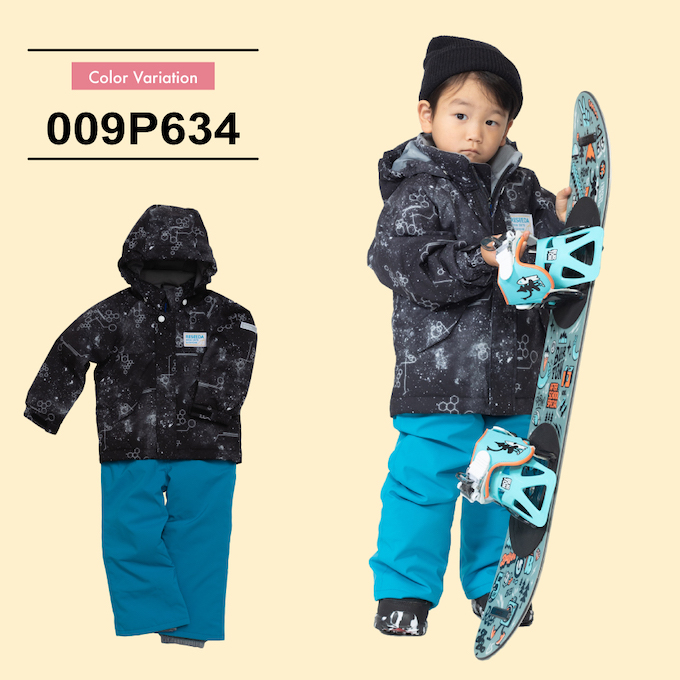 レセーダ(RESEEDA) スキーウェア 上下セット トドラースーツ RES57003