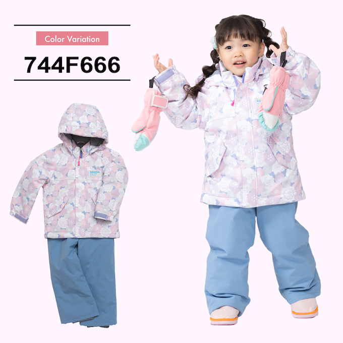 見た目➪新品に近い！★レディース・スキー★140㎝サイズ★入念洗浄/メンテ済み！ スキーウェア 上下セット トドラースーツ RES57004 【24-25 2025モデル