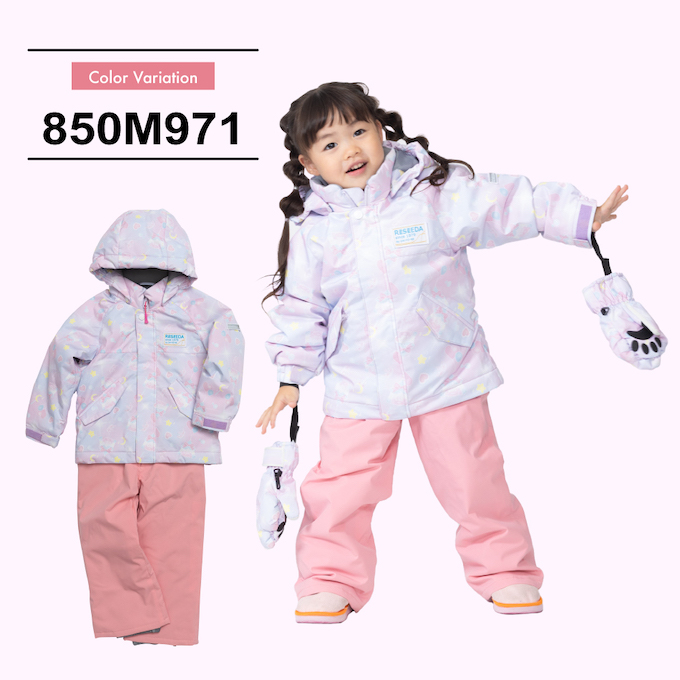 スキーウェア上下セット スキーウェア 上下セット トドラースーツ RES57005 【24-25 2025モデル