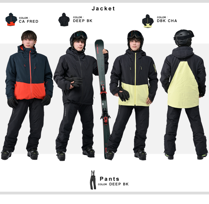 SALOMON フード付きスキーウェア 上下セット上下Lサイズ