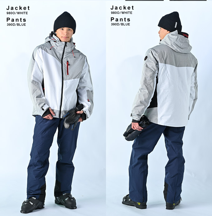 アイスピーク(ICE PEAK) スキーウェア 上下セット SNOW JK+SNOW PT