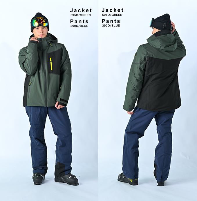 アイスピーク(ICE PEAK) スキーウェア 上下セット SNOW JK+SNOW PT