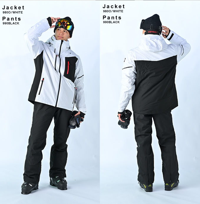 アイスピーク(ICE PEAK) スキーウェア 上下セット SNOW JK+SNOW PT