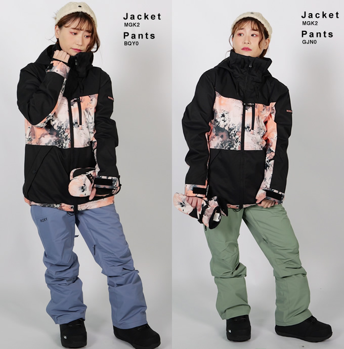 ロキシー(ROXY) スノーボードウェア 上下セット TAILORED FIT 10K Roxy