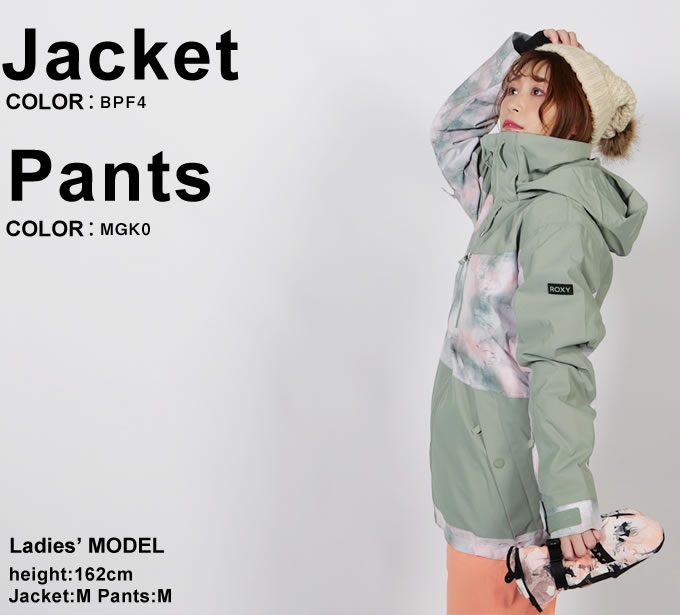 ロキシー(ROXY) スノーボードウェア 上下セット TAILORED FIT 10K Roxy