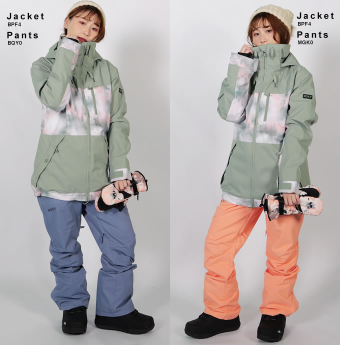 ロキシー(ROXY) スノーボードウェア 上下セット TAILORED FIT 10K Roxy