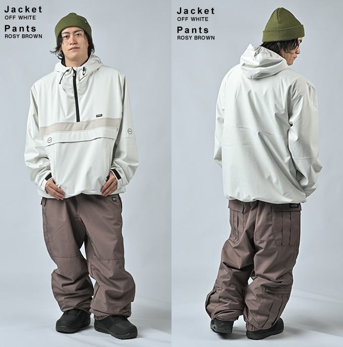 アンセム スノーボードウェア 上下セット NFX ANORAK アノラック + 3D