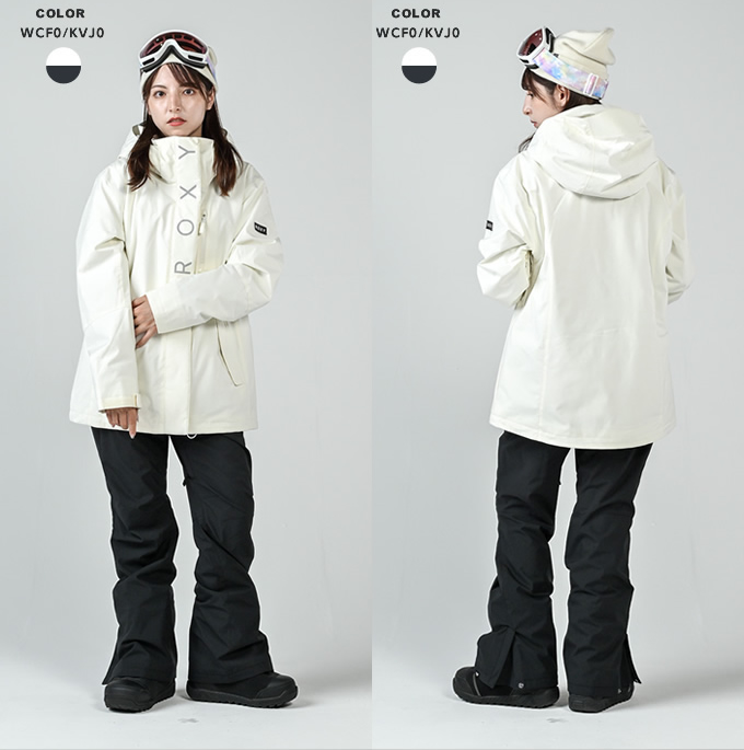 ロキシー(ROXY) スノーボードウェア 上下セット JETTYSOLIDNP JK