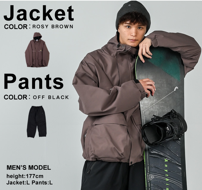 スノーボードウェア 上下セット WHIPLASH JACKET ウィップラッシュ