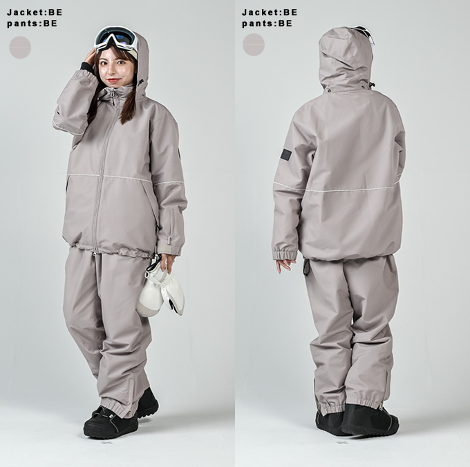 スノーボードウェア 上下セット パイピングJK+バルーンPT 545-301+545