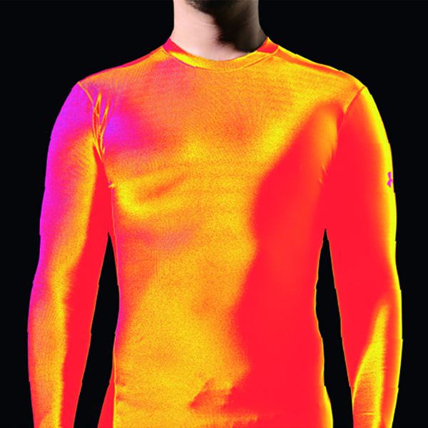 アンダーアーマー コールド ギア アーマー 長袖 メンズ BLK/CHC サイズ LG クルー ベース レイヤー 1327600 衣類147