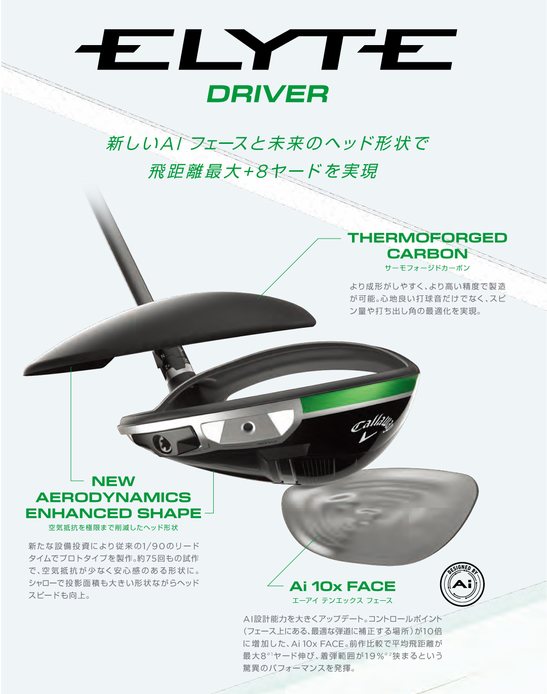 キャロウェイ ELYTE | スポーツ用品ならヒマラヤオンラインストア【公式】